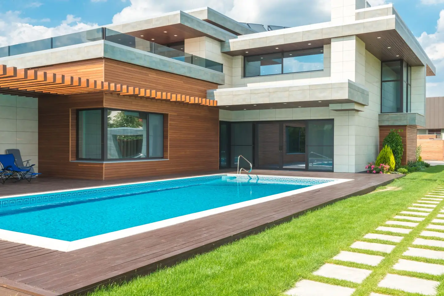Swimming pool built in The Entrance North, NSW
